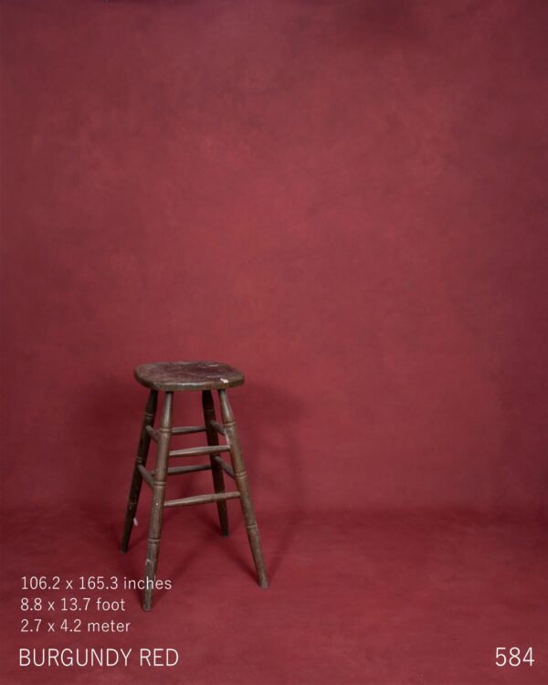 Backdrop 584 - Burgundy red