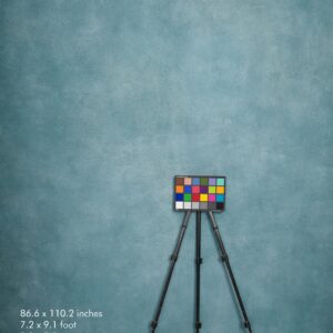 Backdrop 3493 - Turquoise blue