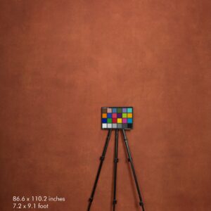 Backdrop 3541 - Amber orange