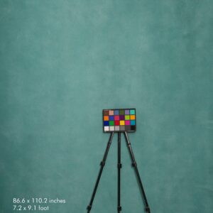 Backdrop 3551 - Turquoise blue